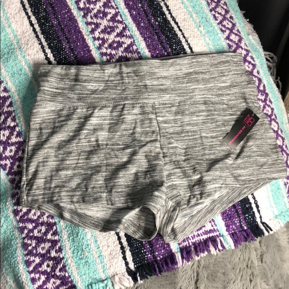 No Boundaries grey shorts